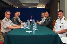 Учешће на Конференцији начелника генералштабова балканских земаља