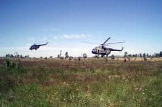 Tactical Exercise of Combat Teams from 63rd Parachute Brigade