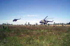 Tactical Exercise of Combat Teams from 63rd Parachute Brigade