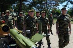 Visit to Serbian Armed Forces units in Leskovac and Niš