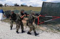 Tactical exercise conducted by Training Command force protection platoon