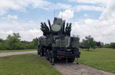 Training with Pantsir S1 Artillery Missile System