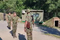 Visit to Mrče Base in Ground Safety Zone