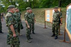 Обилазак јединице Централне логистичке базе