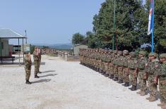 Obilazak jedinica Vojske Srbije u Kopnenoj zoni bezbednosti