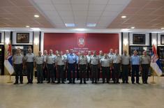 Reception for officers who are to attend General Staff Course