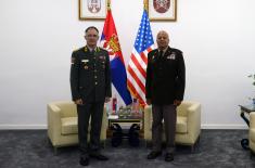 Visit from Adjutant General of Ohio National Guard