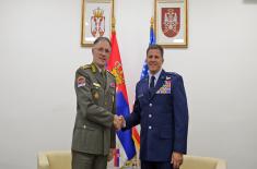 Visit from US SOCEUR Commander