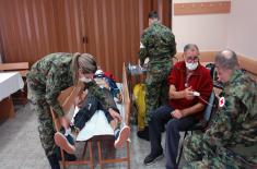 Activity “Military Doctor in the Village” in Municipalities Preševo and Bačka Palanka