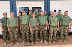 Zamena kontingenta Vojske Srbije u misiji EU u Centralnoafričkoj Republici