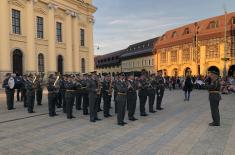 Učešće na festivalu vojnih orkestara u Mađarskoj