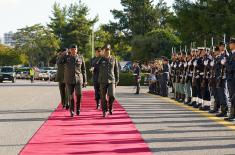 Chief of Serbian Armed Forces General Staff visiting Hellenic Republic