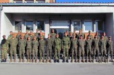 Members of Spanish Armed Forces train at CBRN Centre