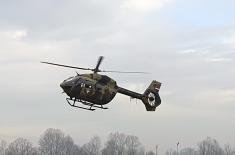 Редовна летачка обука на хеликоптерима Х-145М