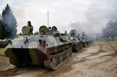 Army Self-Propelled Artillery Battalion undergoes training