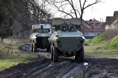 Peacekeeping operations pre-deployment combat vehicle driver training