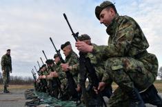 Обука пешадијске чете за учешће у мировној операцији