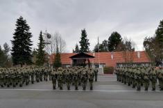 Training begins for new class of soldiers doing military service