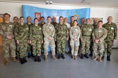 Завршен међународни тактички курс цивилно-војне сарадње