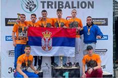 Military pentathlon team achieves great success at “Tribalion” obstacle course race