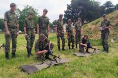 Soldiers performing military service undergo skills assessment