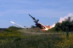 Serbian missileers and pilots successful at live firing in Bulgaria