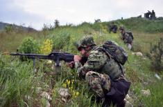 Regular Training in Serbian Armed Forces Infantry Units