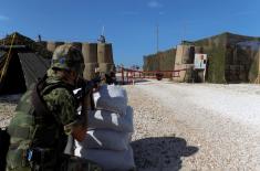 Провера јединице Војске Србије за учешће у мировној операцији