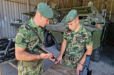 Стажирање будућих подофицира у јединицама Војске Србије