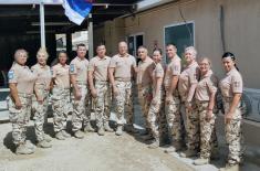 Redovna zamena tima Vojske Srbije u misiji EU u Somaliji