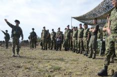 Обилазак јединица Војске Србије