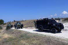 Обука јединице војне полиције за учешће у мировним операцијама