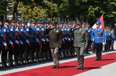 Poseta komandanta Nacionalne garde Ohaja