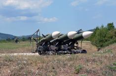 Редовна обука борбених послуга ракетних система за ПВД 
