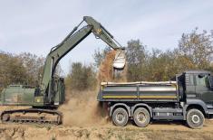 Engineer training and road works
