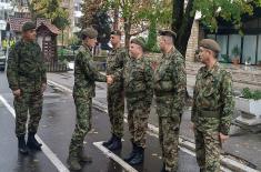 Visit to SAF units in Kraljevo garrison