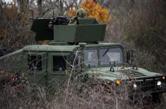 Reconnaissance training with multirole combat vehicles