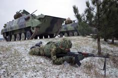 SAF mechanized units undergo training