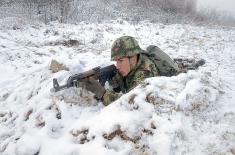 Soldiers’ degree of training tested