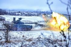 Intensive Training for Tank Units of Serbian Armed Forces