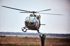 Flight training with H-145M helicopters