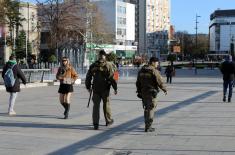 Pojačano prisustvo vojne policije u većim gradovima