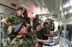 Visit to 2nd Missile Battalion of 250th Air Defence Missile Brigade