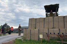 Infantry company ready for deployment to peacekeeping operation