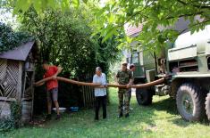 Pomoć Vojske Srbije u opštinama koje se suočavaju s nestašicom vode