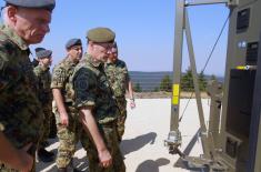 Обилазак јединице 126. бригаде ВОЈИН