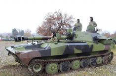 Обука кадета на самоходним артиљеријским системима