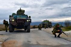 Provera obučenosti pešadijske čete Vojske Srbije za angažovanje u mirovnoj operaciji