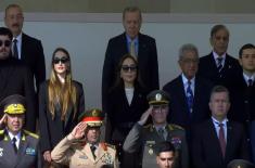 Начелник Генералштаба на војној паради у Азербејџану