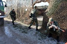 Провера обучености јединица за заштиту мировних снага